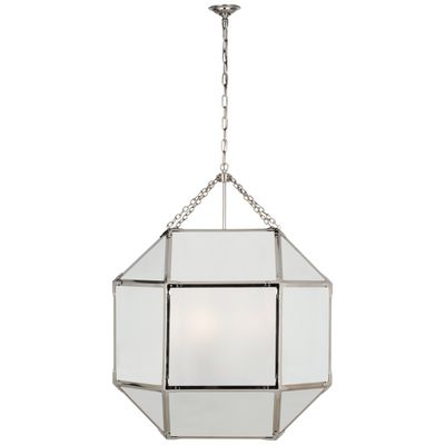 Suzanne Kasler Morris Grande Lantern in Gilded Iron with