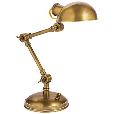 Chapman & Myers The Pixie in Hand-Rubbed Antique Brass Table Lamp H13