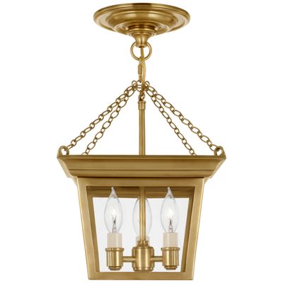 Lantern style flush mount light sales