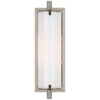TOB2184HABWG by Visual Comfort - Calliope Short Bath Light in Hand-Rubbed  Antique Brass with White Glass