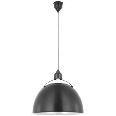 Thomas O'Brien Eugene Large Pendant in Bronze Ceiling Light W21